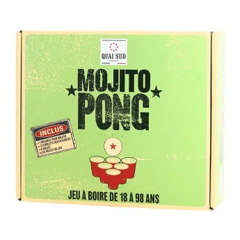 achat de Coffret  jeu MOJITO PONG par Quai Sud