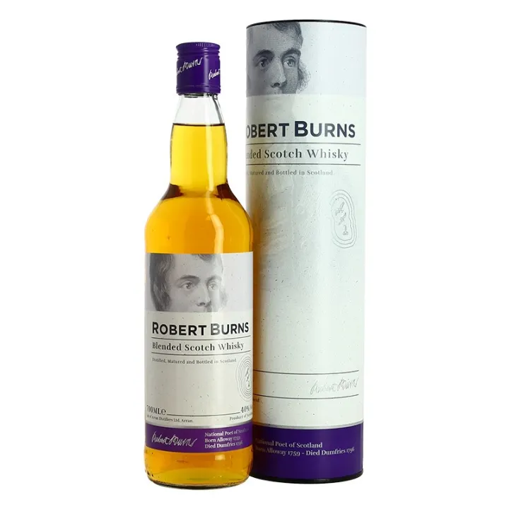 Robert Burns Arran Blended Scotch Whisky