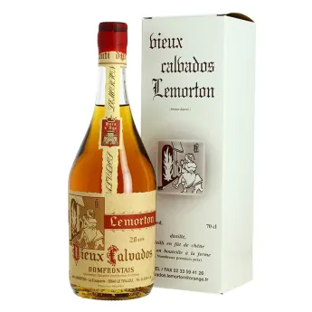 achatd e CALVADOS LEMORTON Hors d'Age 20 ans vieux Calvados du Domfontais 70 cl
