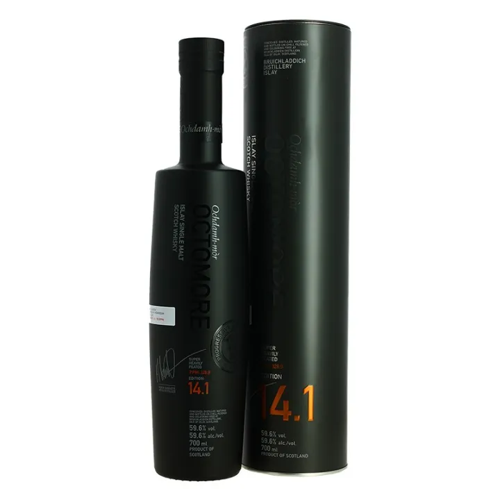acheter Whisky OCTOMORE 14.1 59.6° par la distillerie Bruichladdich 70 cl