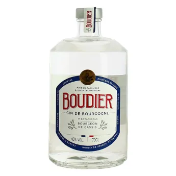 GIN de BOURGOGNE BOUDIER au BOURGEON de CASSIS 70 cl 40°