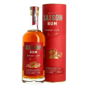 achat de Rhum SAISON SHERRY CASK 70 cl 42° Rhum de la Barbade et de Trinidad