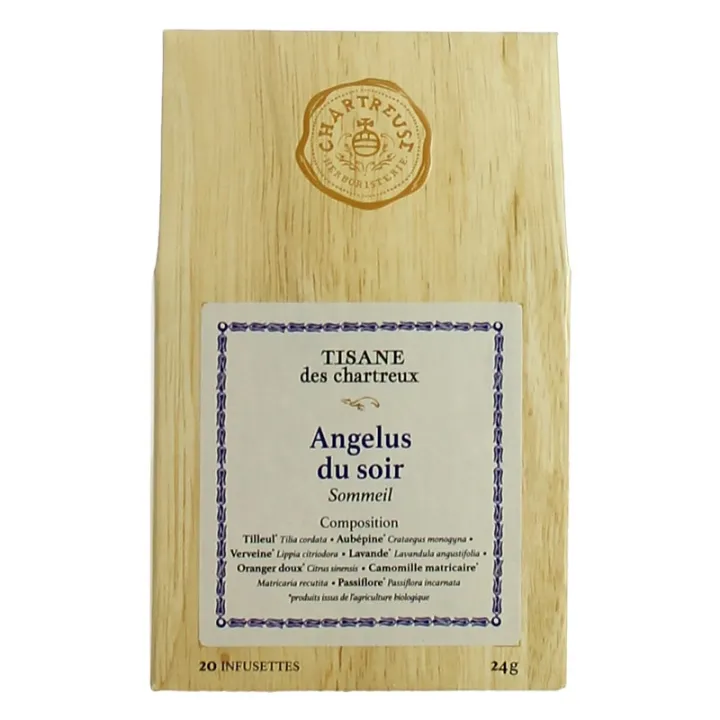 achat TISANE des Pères Chartreux ANGELUS du SOIR 20 Infusettes