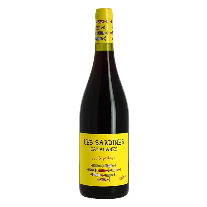 acheter à Calais Les Sardines 2022 Côtes Catalane Rouge 75cl