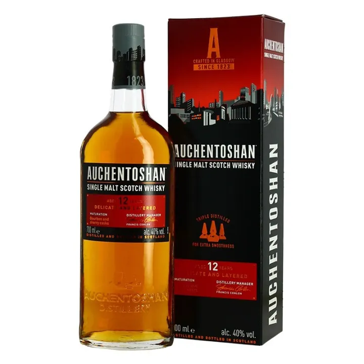 acheter a calais WHISKY AUCHANTOSHAN 12 ANS