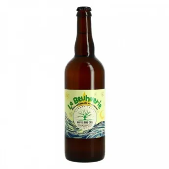 acheter LA BEUHVERIE Bière BLONDE au Chanvre 75 cl AU 7ème CIEL