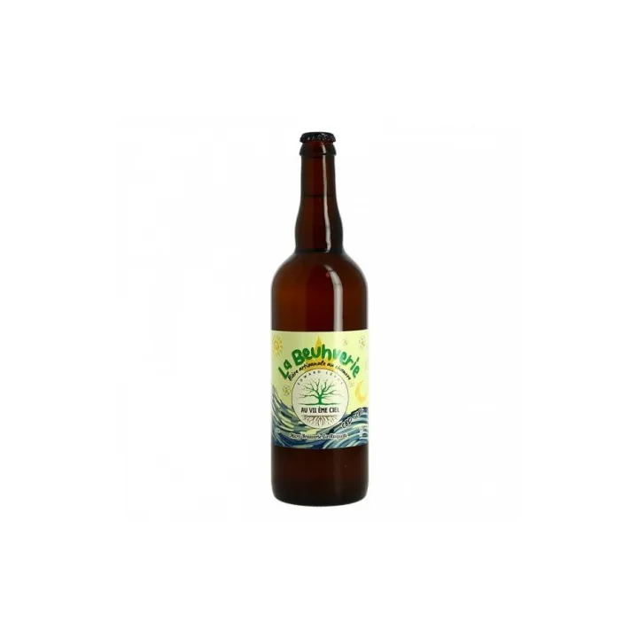 acheter LA BEUHVERIE Bière BLONDE au Chanvre 75 cl AU 7ème CIEL