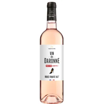 VIN de DARONNE FINIS TON ASSIETTE  !!! Rosé Fruité