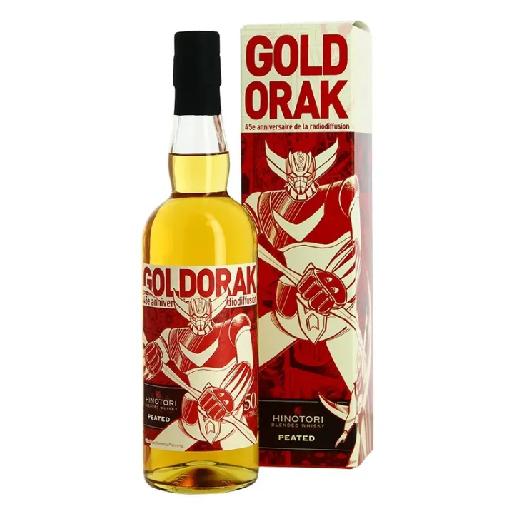 achat de GOLDORAK Blended Peated Whisky by HINOTORI 70 cl