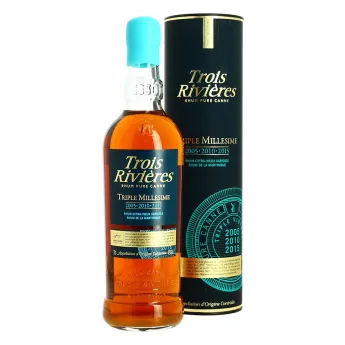 acheter Rhum Trois Rivières Triple Millésime 2001-2005-2011