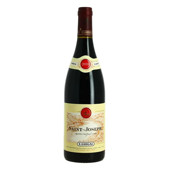 achter SAINT JOSEPH Rouge par E. GUIGAL 2020 75 cl