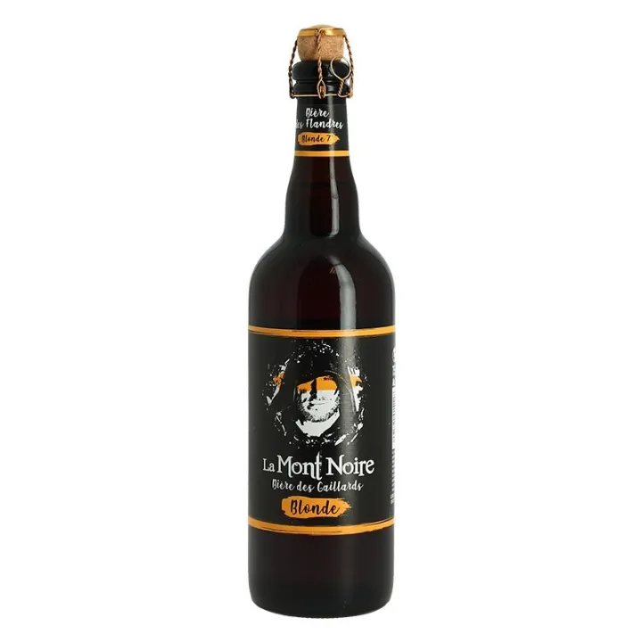 achat de La Mont Noire Bière Blonde des Flandres 75 cl