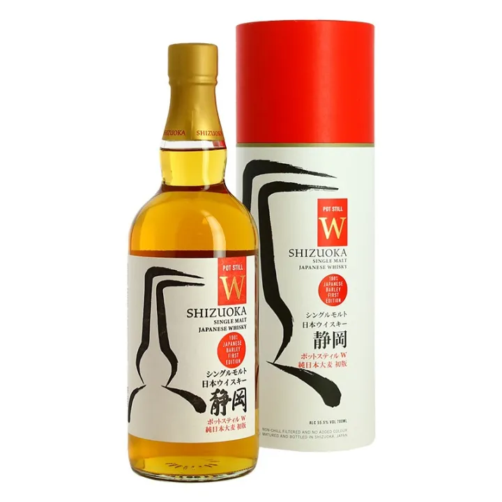 Whisky Japonais SHIZUOKA Pot Still Single malt 100% Japanese BARLEY 1st Edition 70 cl
