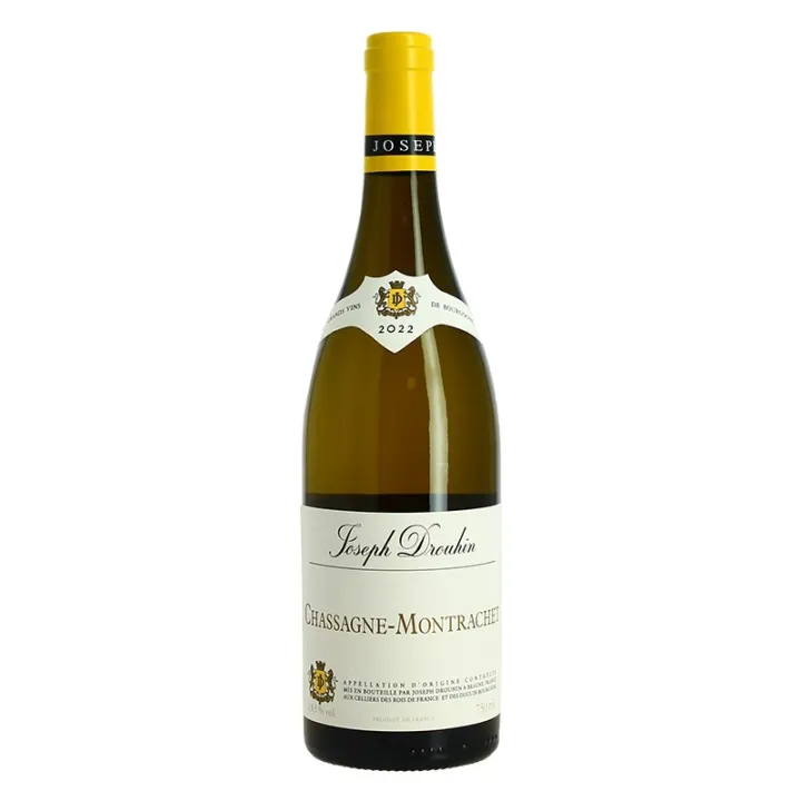 achat de JOSEPH DROUHIN Chassagne MONTRACHET 2022 75 cl Grand Vin Blanc de Bourgogne