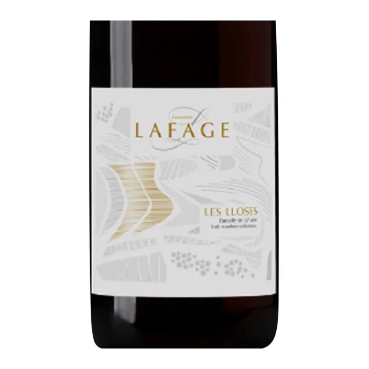 Domaine LAFAGE Cuvée  LES LLOSES Côtes du Roussillon Villages Rouge  75 cl