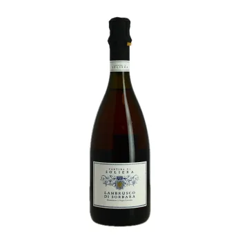 LAMBRUSCO GRASPARROSSA CANTINA DI SOLIERA AMABILE Etiquette rouge DOC Dolce