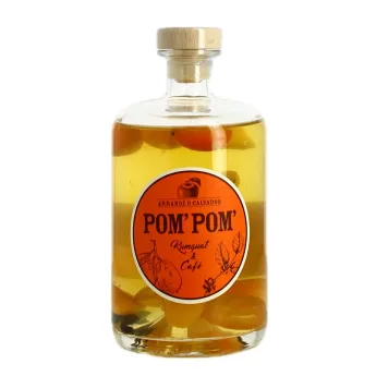 POM POM CALVADOS Arrangé Kumquat et Café 70 cl