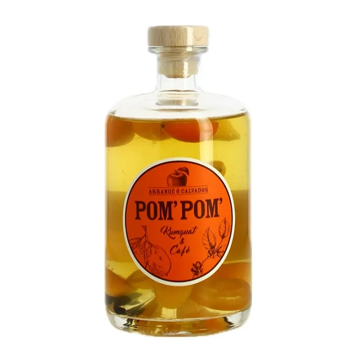 POM POM CALVADOS Arrangé Kumquat et Café 70 cl