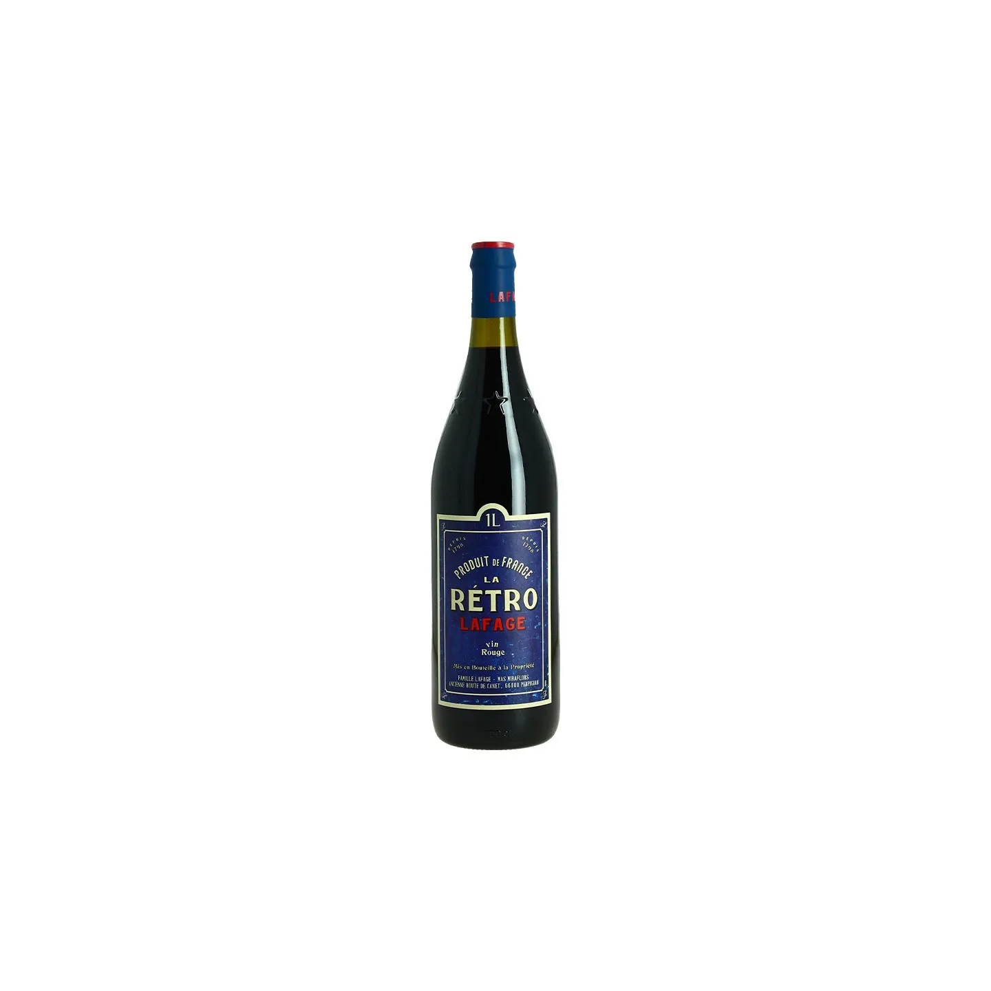 achat vin rouge La RETRO par LAFAGE Vin Rouge IGP Ctes Catalanes