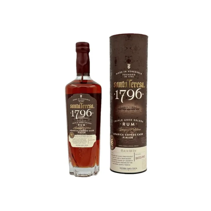 SANTA TERESA Rhum Arabica Coffee Cask Finish 1796 de 70 cl