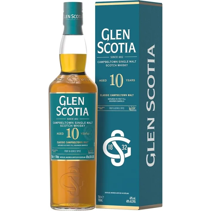 Whisky GLEN SCOTIA 10 ANS Single Malt 70 cl