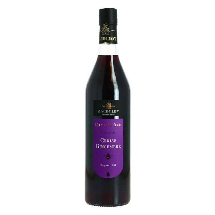 achat de Maison JACOULOT Liqueur CERISE GINGEMBRE 70 cl 16°