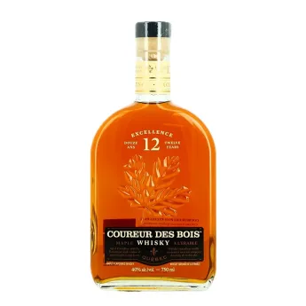 COUREUR DES BOIS Whisky Excellence 12 ans 75 cl 40°