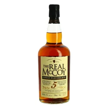 achat rhum The Real McCoy 5 ans Single Blended Rum by Foursquare 70 cl