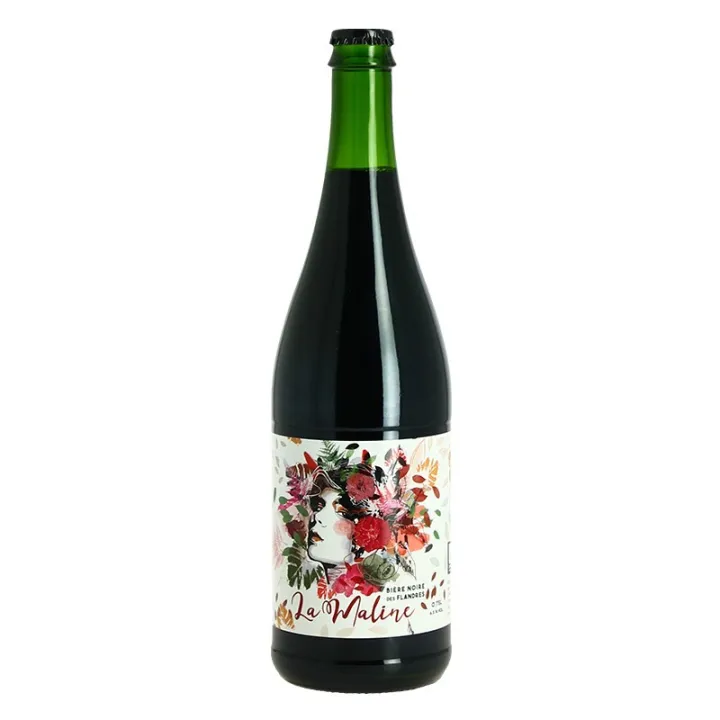 achat Bière Noire des Flandres La Maline 75 cl Brasserie Thiriez pas cher