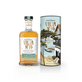 acheter VILLA N°16 Whisky Français vieilli en fût de Cognac Peyrat 70 cl