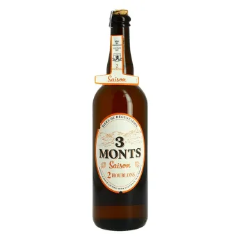 Trois MONTS Saison Bière aux 2 Houblons