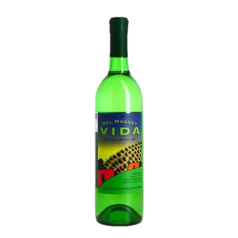 achat de MEZCAL Blanc Artisanal DEL MAGUEY VIDA 70 CL 42°