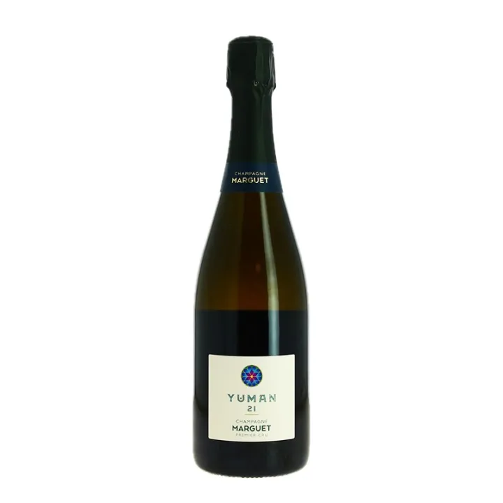 YUMAN 21 Champagne MARGUET  Champagne BIO 1er Cru Blanc de Blanc 75 cl
