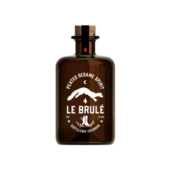 Le Brûlé Boisson Spiritueuse BIO au SESAME 54° 50 cl par la Distillerie Le Charbon