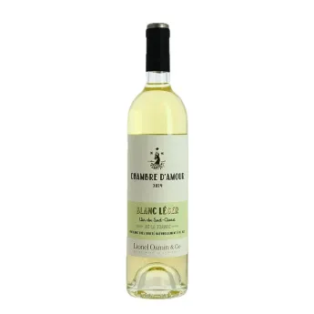 CHAMBRE D'AMOUR Vin  BLANC Léger 9° du Sud Ouest de la France par Lionel OSMIN