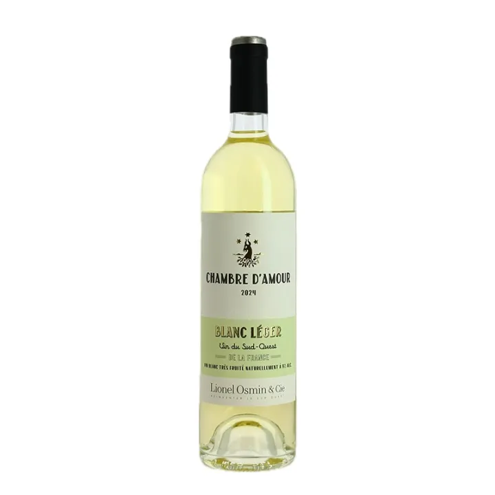 CHAMBRE D'AMOUR Vin  BLANC Léger 9° du Sud Ouest de la France par Lionel OSMIN