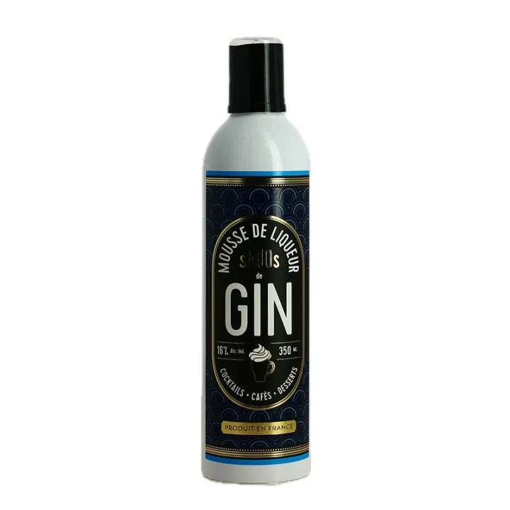 SMOOS au GIN Mousse alcoolisée 350 ml 16°