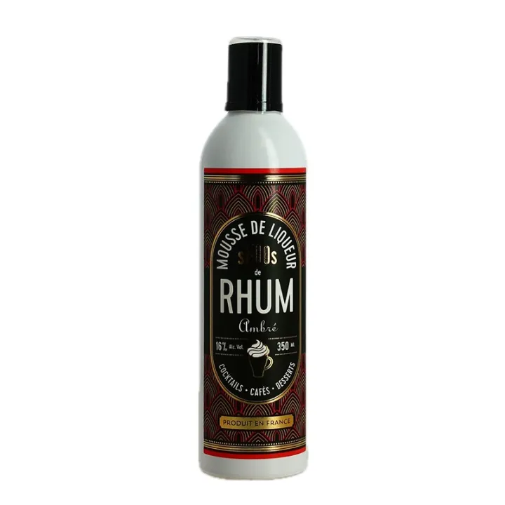 SMOOS au RHUM Mousse alcoolisée 350 ml 16°