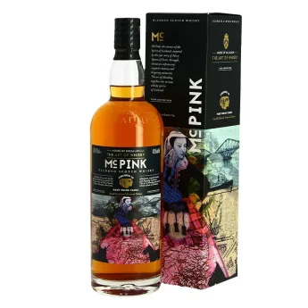 MC PINK  House Of Mc Callum Blended Scotch Whisky Finition en Fut de Porto un whisky fruité et épicé