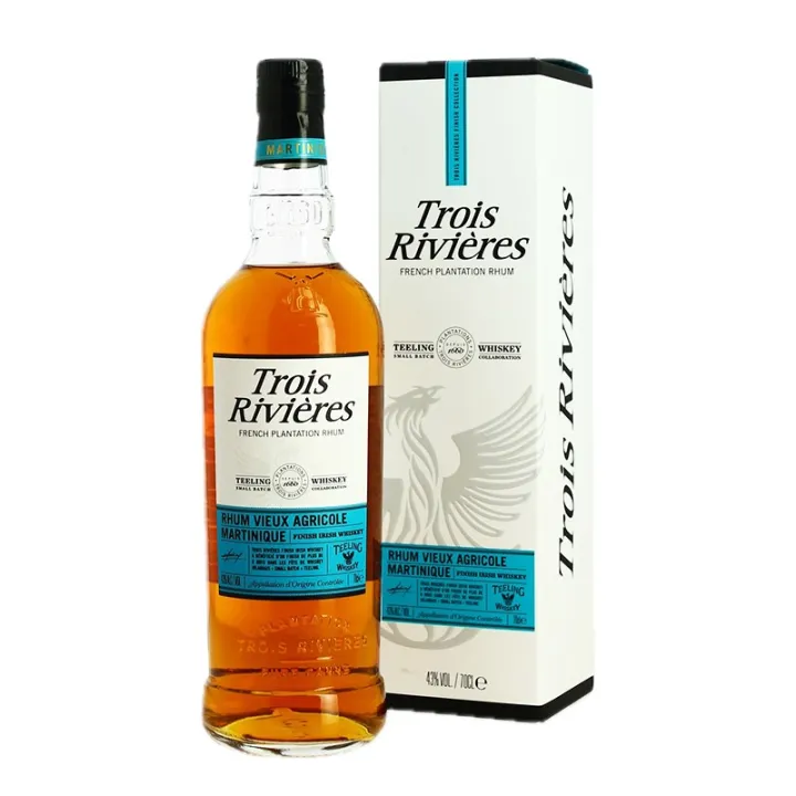 Acheter Rhum Agricole TROIS RIVIERES finition en fût de whiskey Irlandais TEELING
