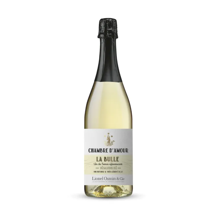 La Bulle Chambre d'Amour  Vin de France Pétillant désalcoolisé par Lionel Osmin