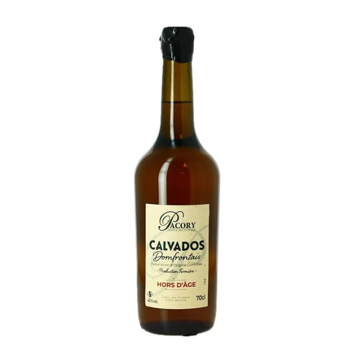 Acheter CALVADOS PACORY DOMFRONTAIS HORS D'AGE Production fermière 70CL 42°