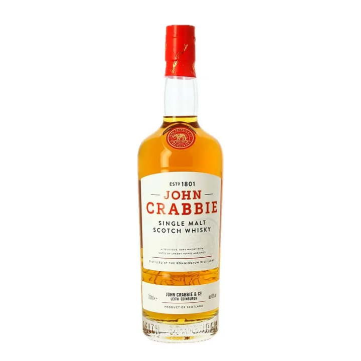 Acheter WHISKY JOHN CRABBIE SINGLE MALT 70CL 40°