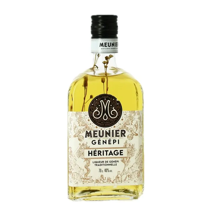 Acheter Liqueur Génépi Héritage De la Maison Meunier 70CL 40°
