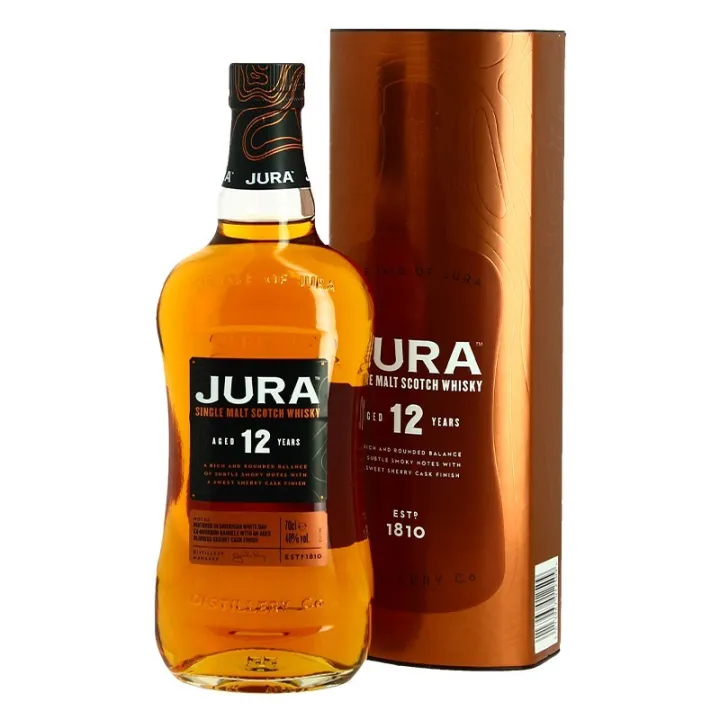 Acheter JURA 12 ans Highlands single malt whisky finition Bourbon et Oloroso