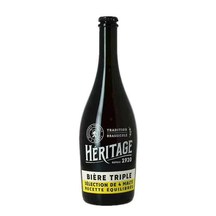 achats de Bière 3 Monts Héritage céréales Bière Blonde Triple 75 cl