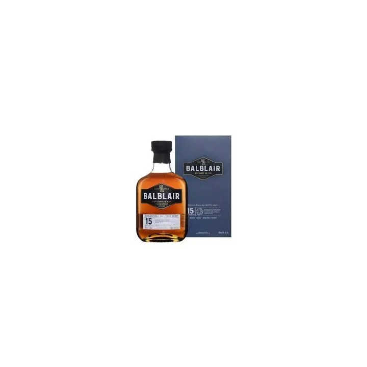 Acheter Single malt Whisky BALBLAIR 15 ANS Sherry Cask 70CL 46°
