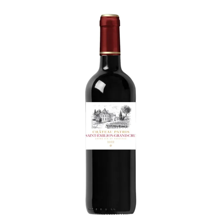Acheter Saint EMILION GRAND CRU 2022 CHATEAU PATRIS 75 cl
