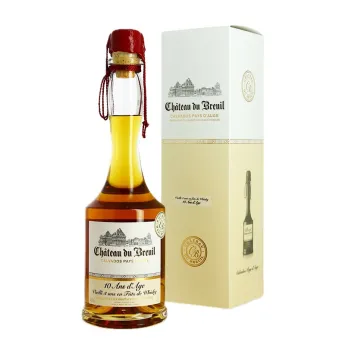 achat de Château du BREUIL CALVADOS 10 Ans  dont 3 and en fûts de WHISKY 70 cl