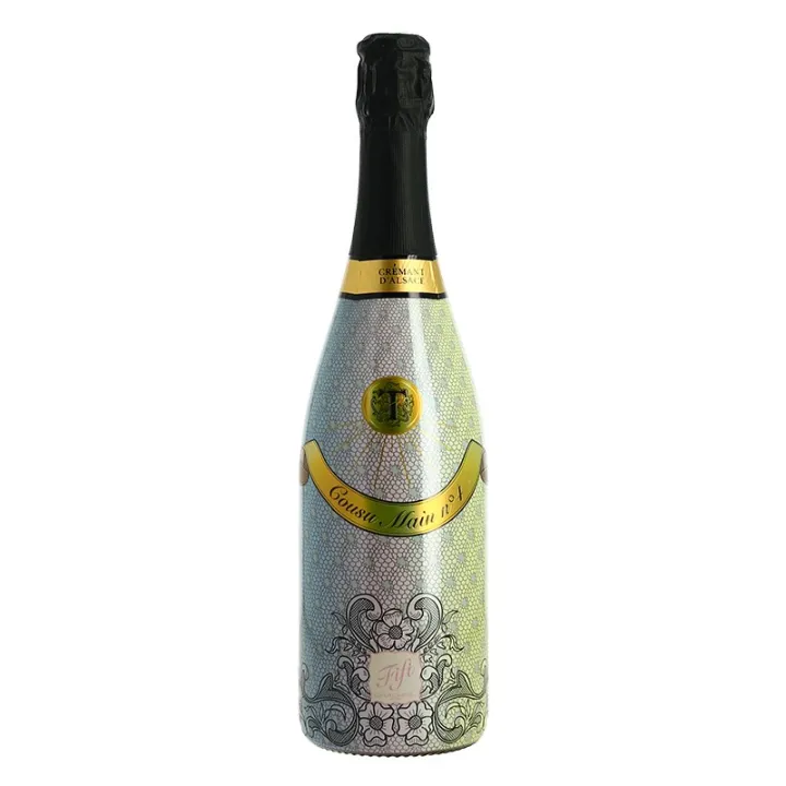 achat Crémant d'Alsace "Cousu Main" dessiné par William Arlotti